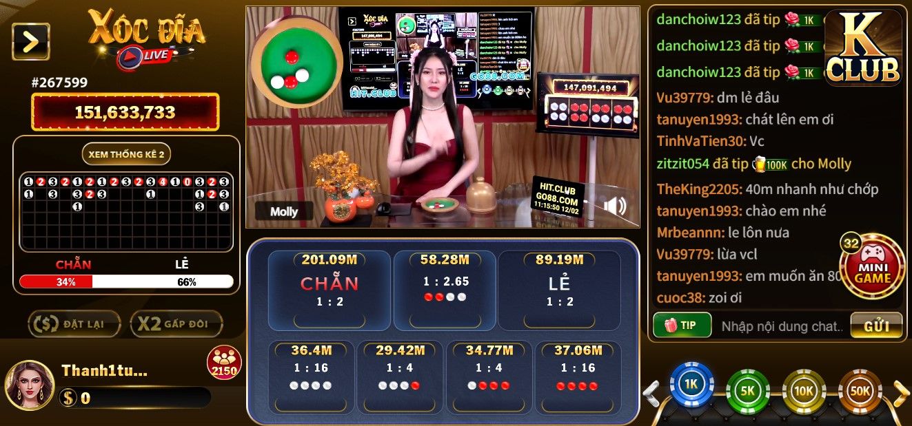 Các phiên live casino NC88 được nhiều anh em chọn nhiều
